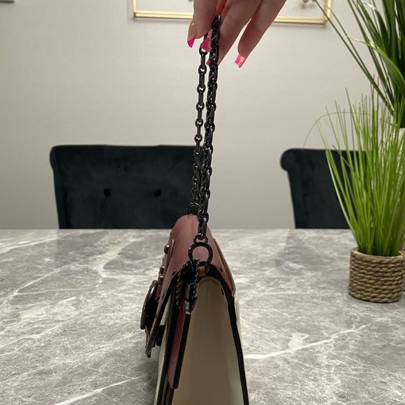 Coach Canvas and Leather hand and cross body bag - Picture 2 of 4